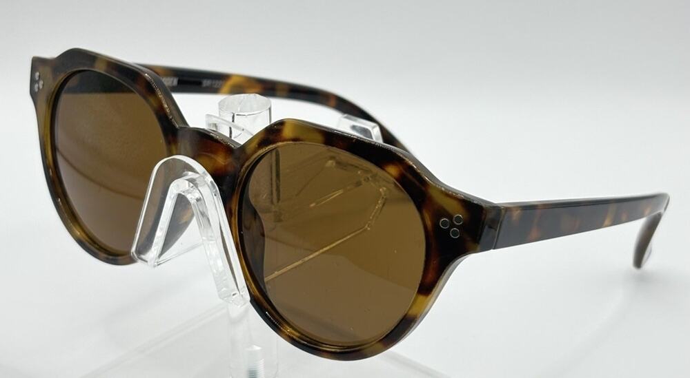 Steve Madden Round Sunglasses Tortoise Brown Women SR1220